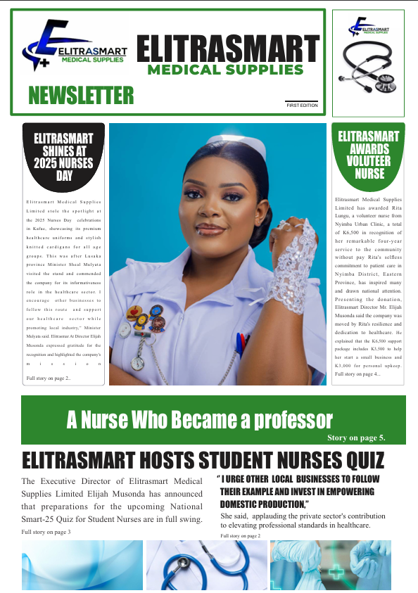 Elitrasmart Newsletter - Issue 01 Cover